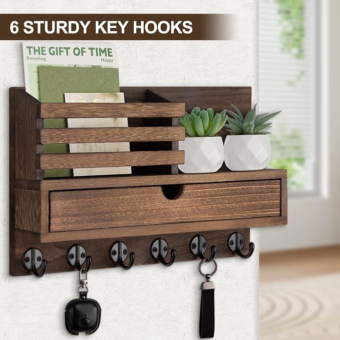 Key Holder Wall Mount, Mail Holder - Image 8