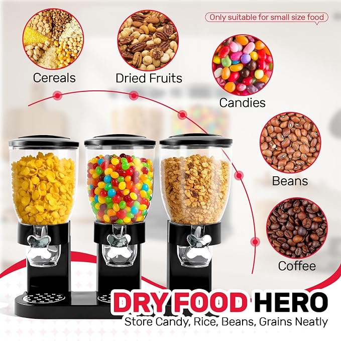 Triple Cereal Dispenser Countertop - Image 7