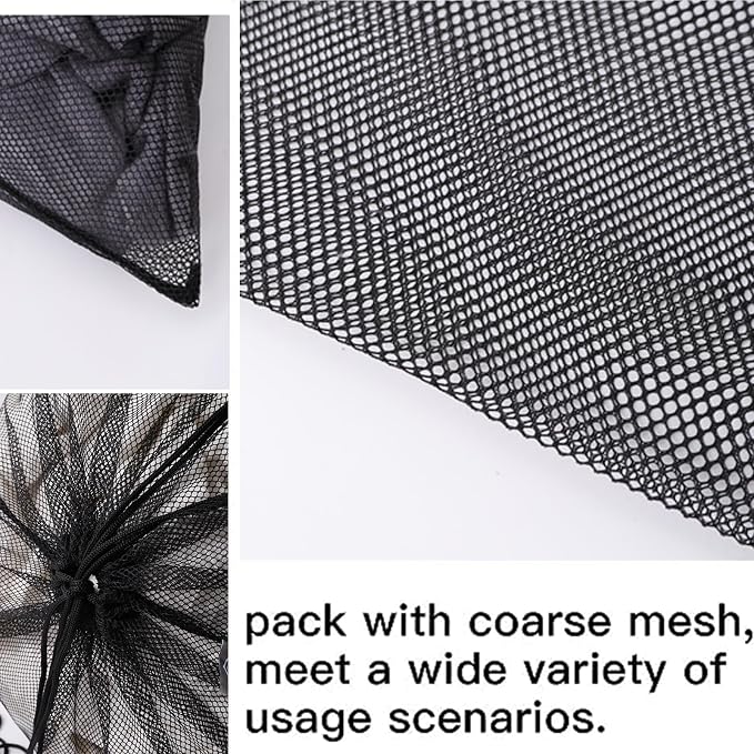 Kimmama Heavy Duty Coarse Mesh Drawstring Laundry Bag, 24 x 36'' | Super Sturdy - Image 5