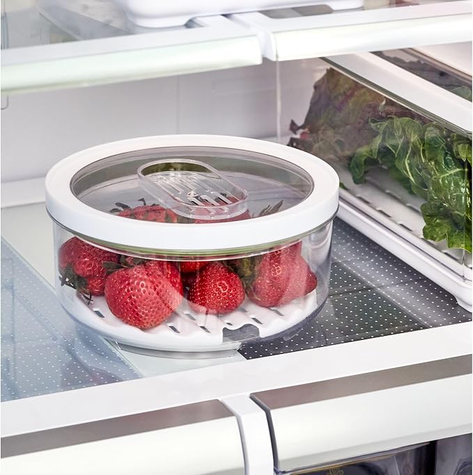 iDesign Small Round Fridge Produce Bin - Image 7