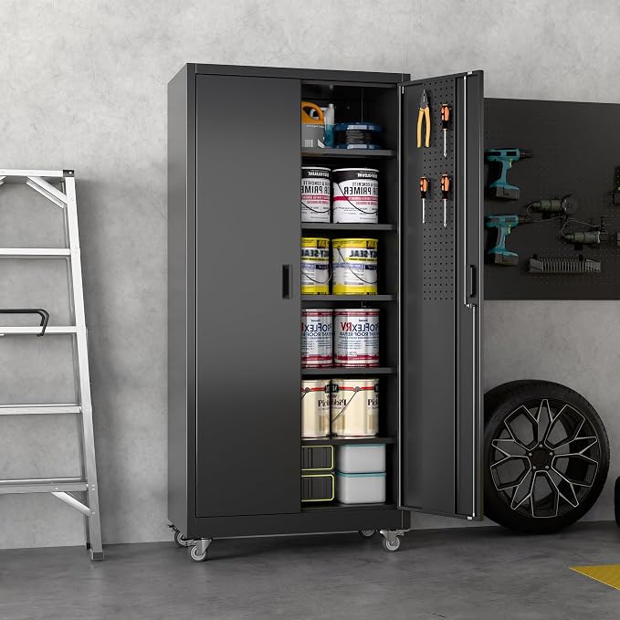 SUXXAN Heavy Duty Metal Storage Cabinet - Image 9
