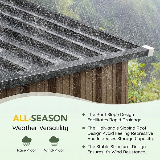 Breezz 10x12 FT Outdoor Storage Shed - Image 9