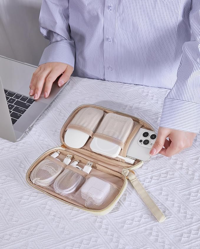 BAGSMART Cord Organizer Travel Cable Organizer Bag Tech Electronic Organizer - Image 7