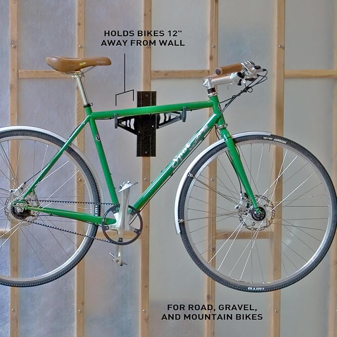 FEEDBACK SPORTS | Velo Wall Rack Bike Storage | Bicycle Hanger Mount - Image 6