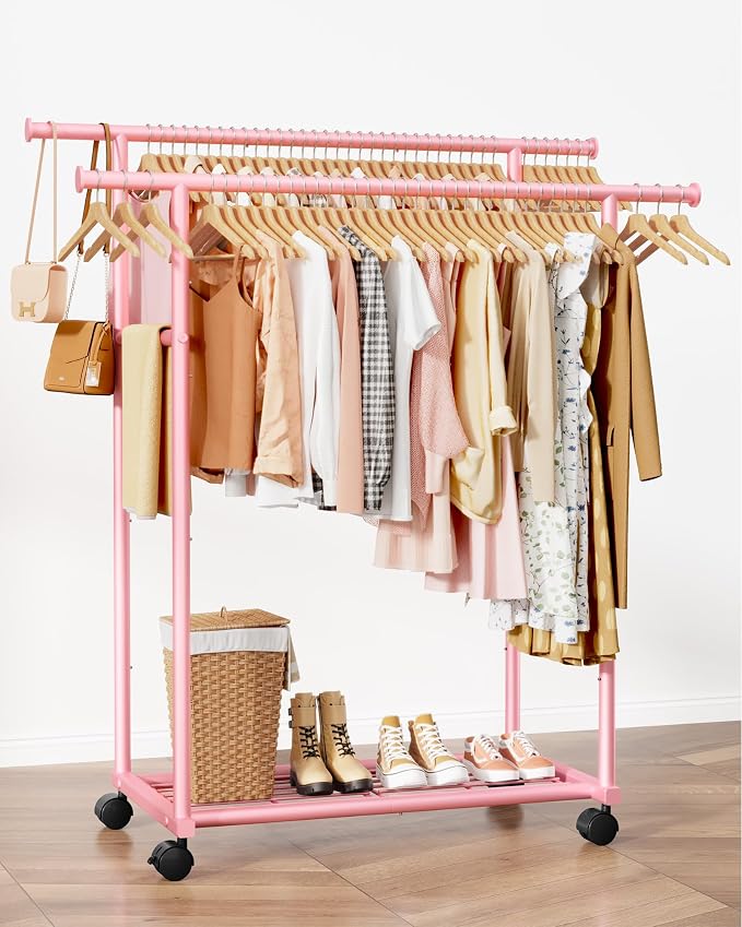 Sakugi Double Rods Clothes Rack - Image 3