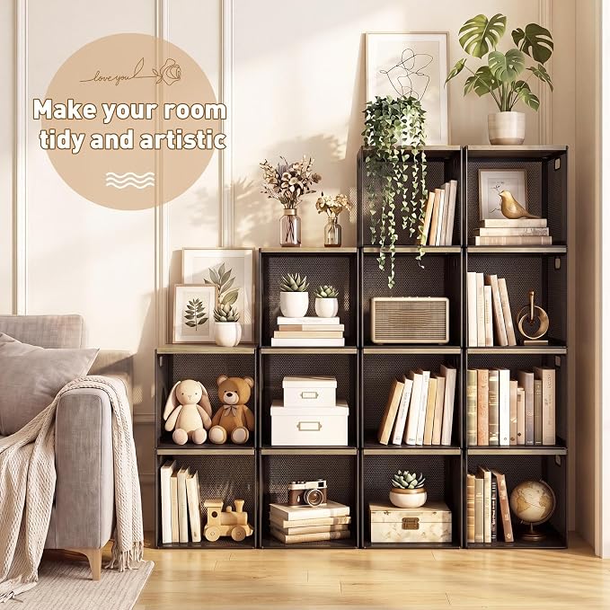 AceOrbit 3 Pcs Widened Stackable Closet Organizers and Storage - Image 6
