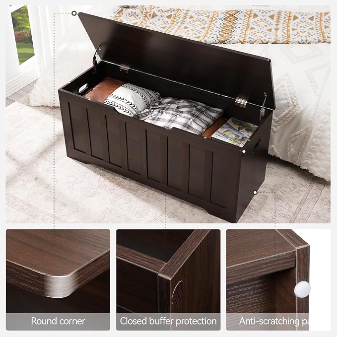 VANKILEY 43.3" Storage Chest Extra Large, Storage Trunk - Image 6