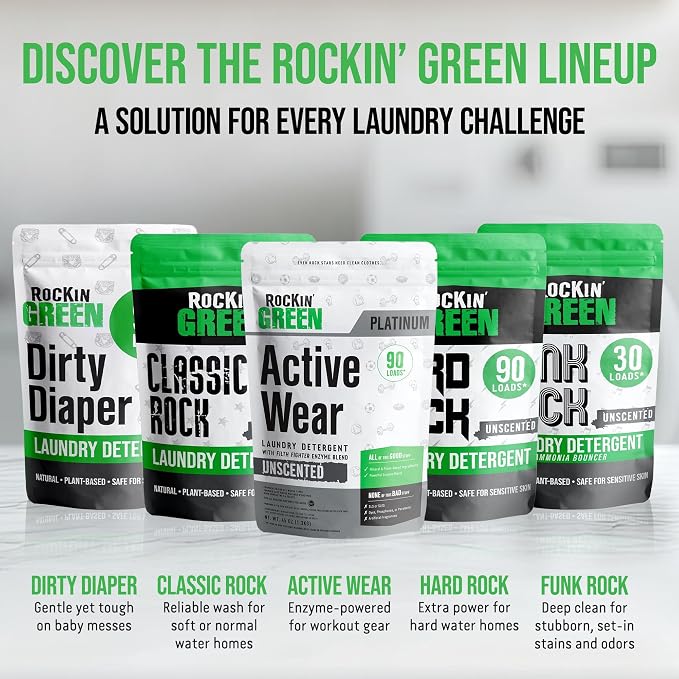 Rockin’ Green Active Wear Laundry Detergent - Image 9