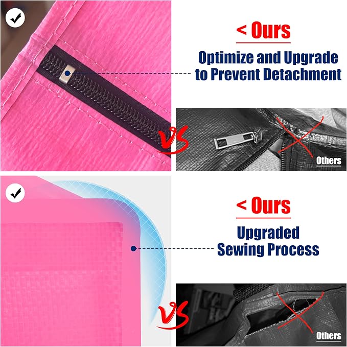 Cosy Family 8 Pack Heavy Duty Extra Large Moving Bags - Image 8