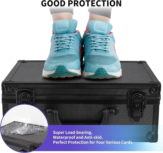 HZGXQN Toploader Storage Box for 3" x 4" 35pt Rigid Card, Top Loader Card - Image 6
