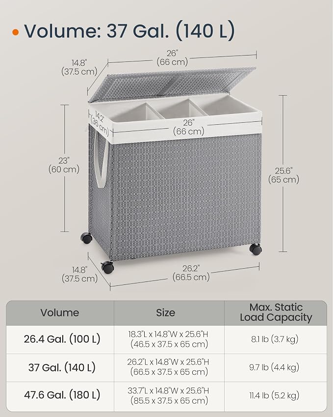 SONGMICS HOME Laundry Hamper - Image 7
