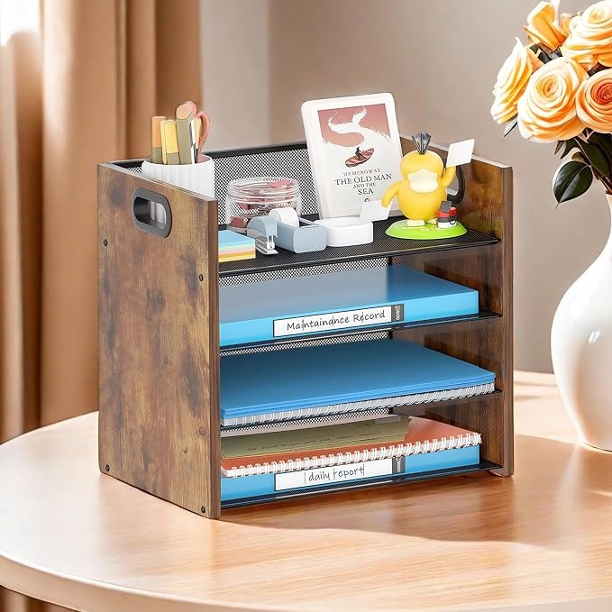 Wood Desk Organizer - Image 8