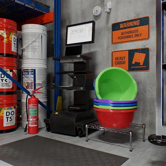 18" Deep x 24" Wide x 8" Height 1-Tier Wire Shelving Kit | NSF Commercial - Image 8