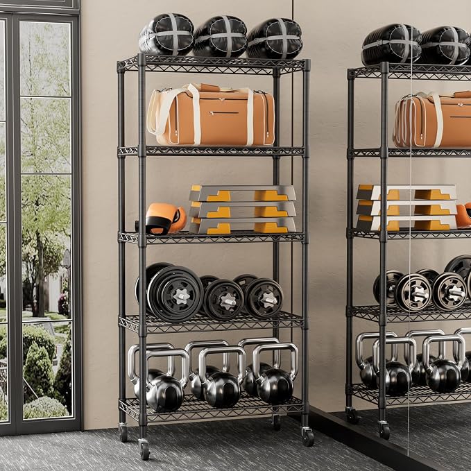 SINGAYE 5 Shelf Adjustable Heavy Duty Storage Shelving Unit - Image 8