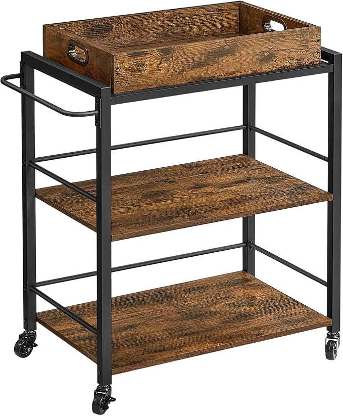 VASAGLE Kitchen Serving Cart - Image 7