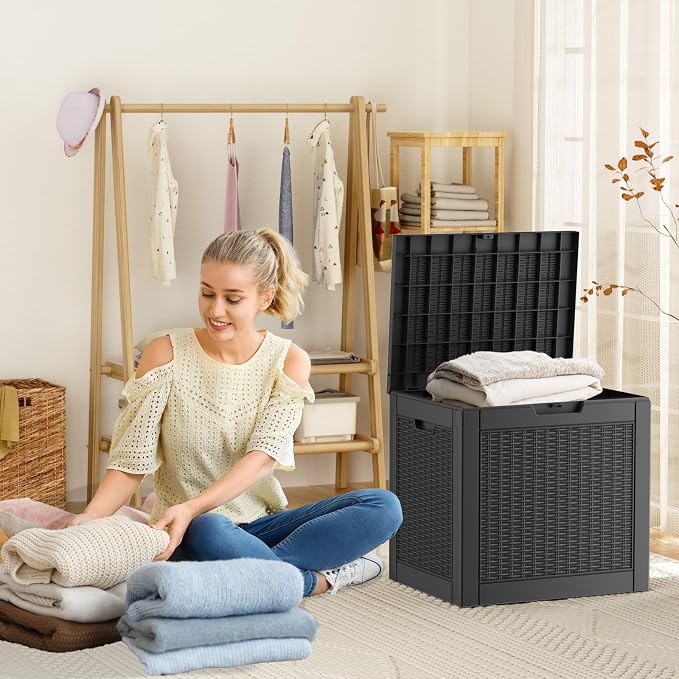 ROJIK 30Gallon Outdoor Storage Box - Image 7