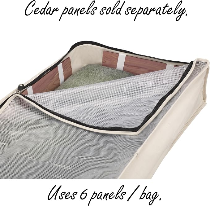 Household Essentials Cedarline Under Bed Storage Bag - Image 9