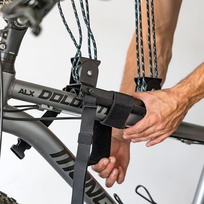 StoreYourBoard Bike Hoist, No-Slip Bicycle Ceiling Storage, Heavy-Duty Garage - Image 7