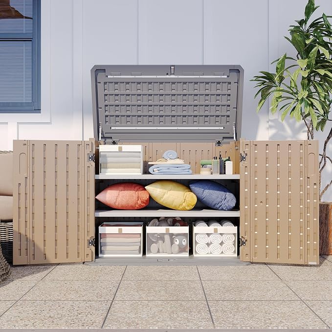 Aoxun Outdoor Storage Cabinet - Image 8