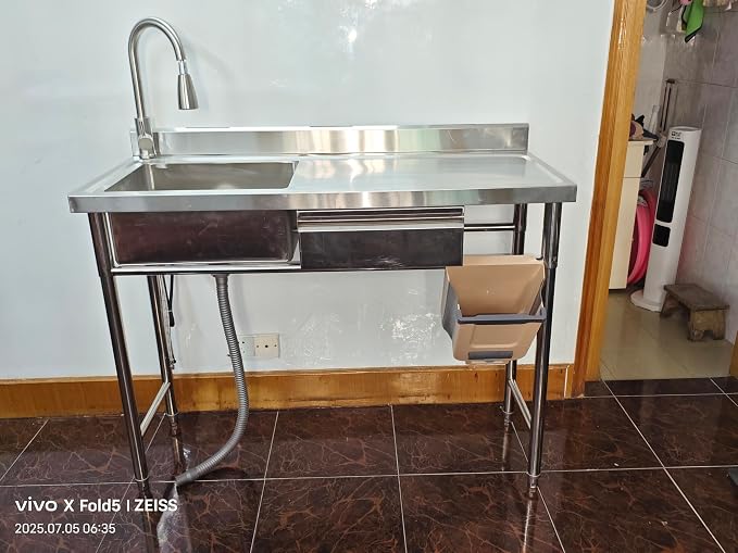 304 Stainless Steel Utility Sink - Image 9