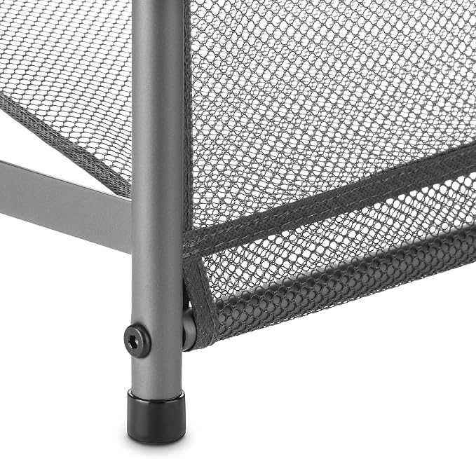 Whitmor Metal & Mesh 4-Tier Shoe Rack, Store up to 12 Pairs of Shoes - Image 8