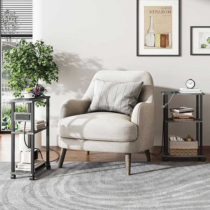 TUTOTAK Small Narrow Side Table - Image 7