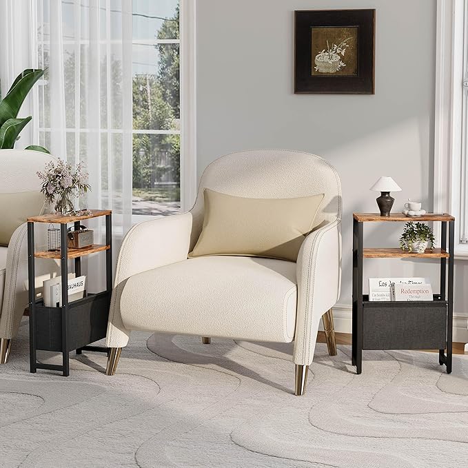 Narrow Side Table, Slim End Table - Image 7