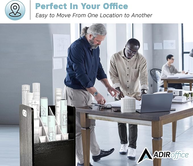 AdirOffice Adir Blue Print Storage Organizer - Image 8