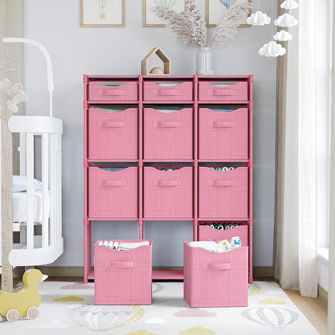 12 Cube Closet Organizers And Storage | Includes All Storage Cube Bins | Easy - Image 6