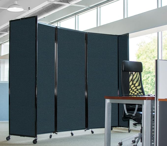 Versare Room Divider 360 Portable Wall Partition | Folding Panels | Large - Image 8
