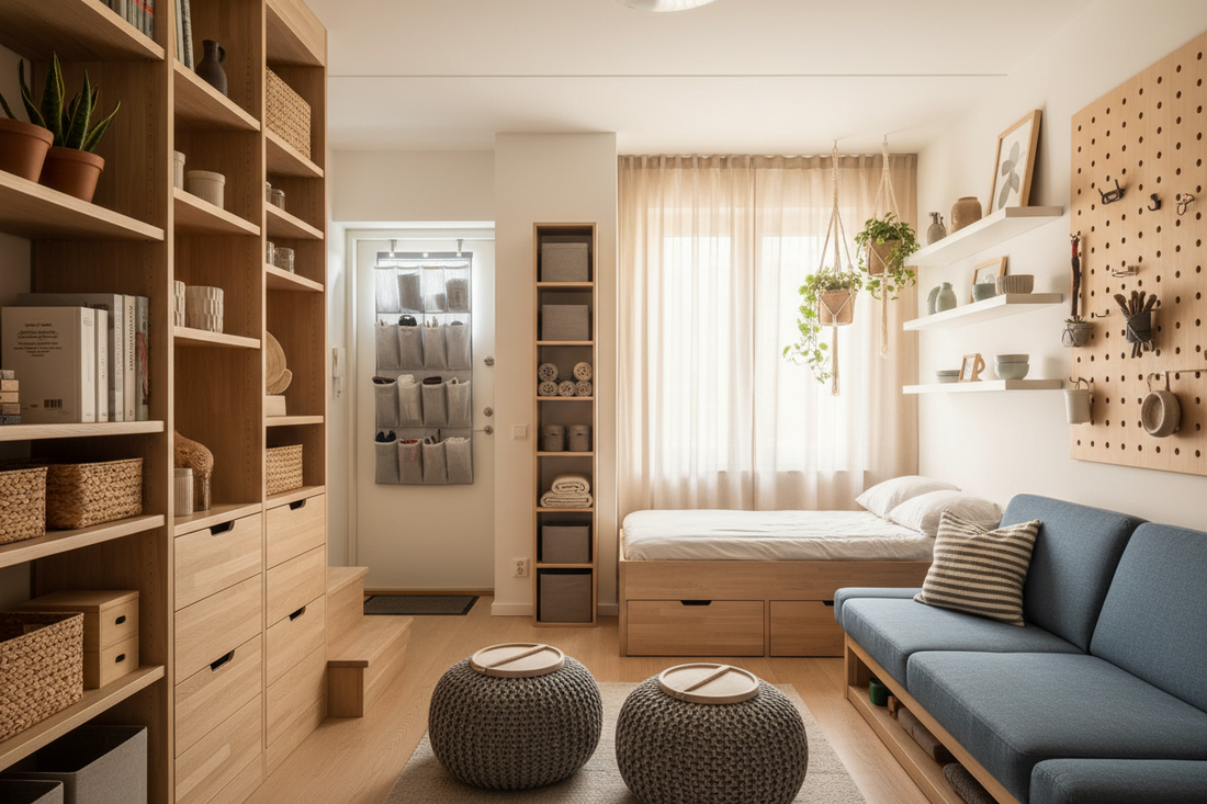 25 Smart Storage Ideas for Small Spaces