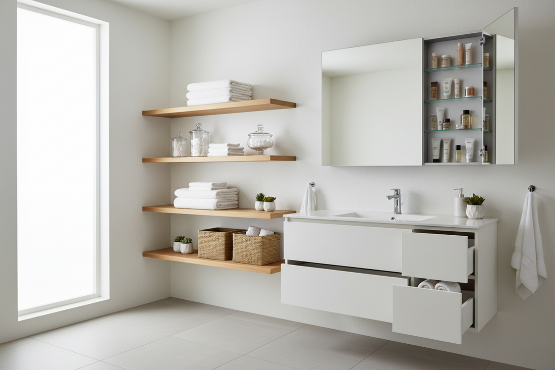 Bathroom Storage Ideas to Reduce Clutter