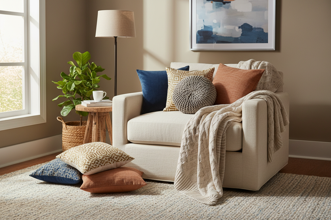 Cozy Corners: Cushion Covers, Throw Pillows & Textile Styling Secrets