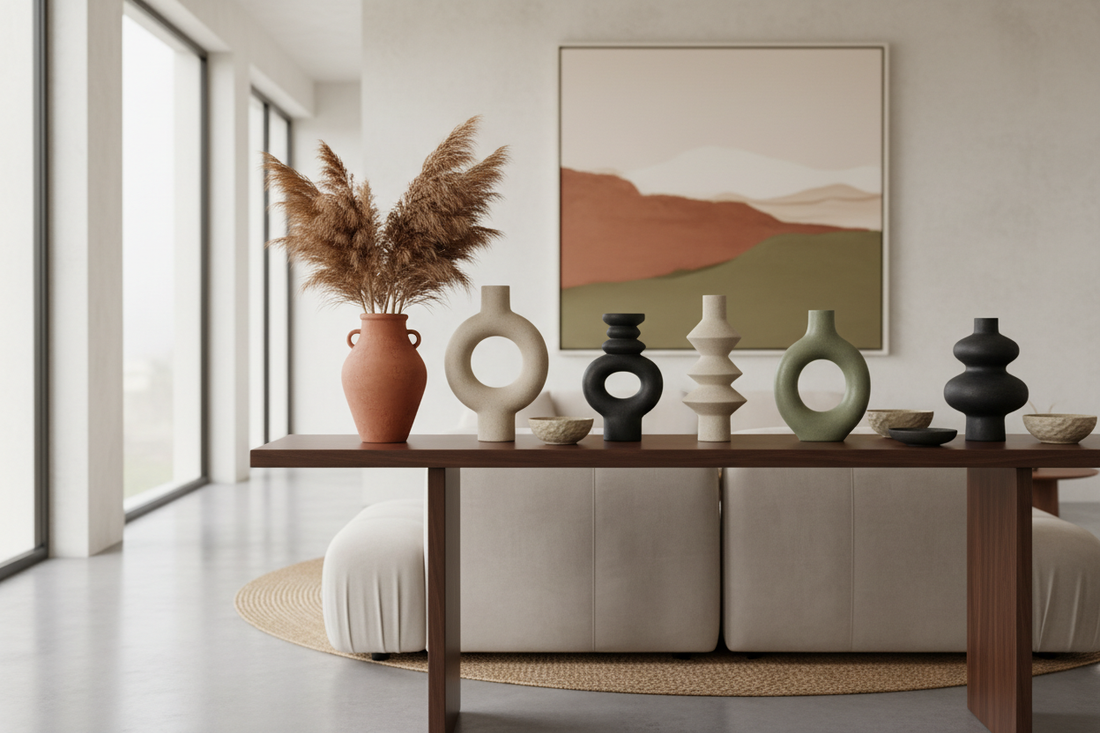 Decorative Statement Pieces: How Vases, Sculptures & Ceramic Décor Elevate Every Room