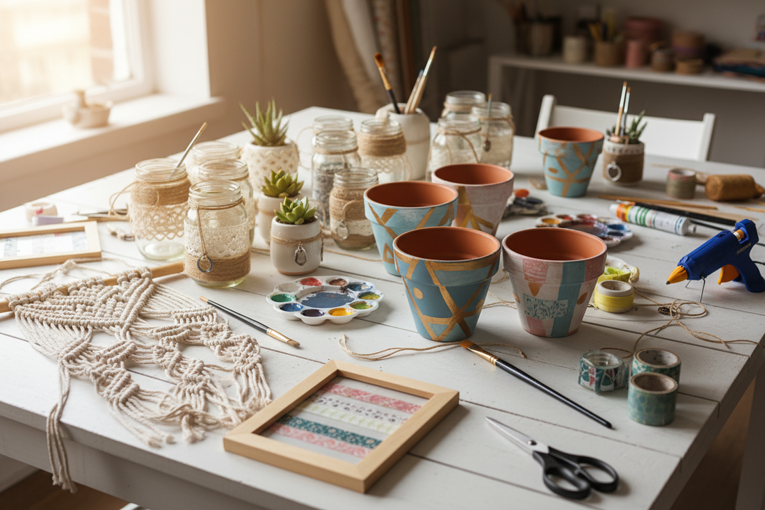 DIY Home Décor Projects Using Affordable Supplies