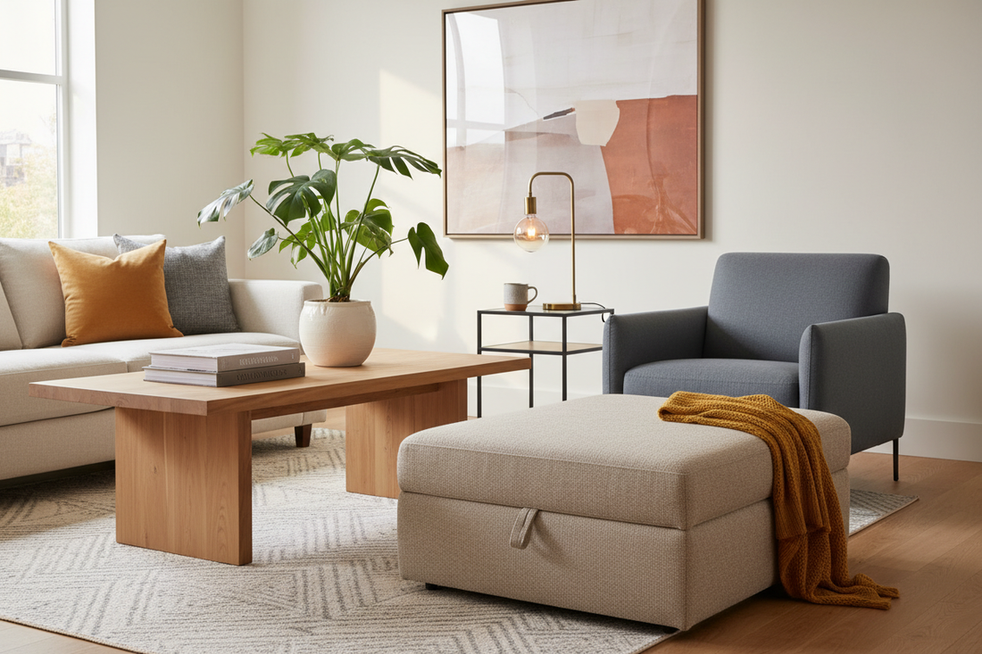Functional Style: How Coffee Tables, Side Tables & Ottomans Enhance Every Room