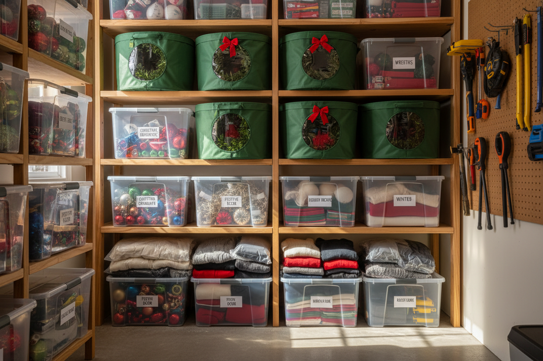 How to Store Holiday Decorations, Clothing, and Seasonal Items
