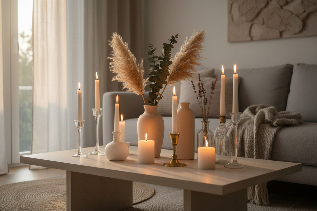Soft Glow Living: How Candles, Holders & Vases Create Everyday Ambience