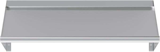 304 Stainless Steel Slanted Wall Rack Shelf - Image 4
