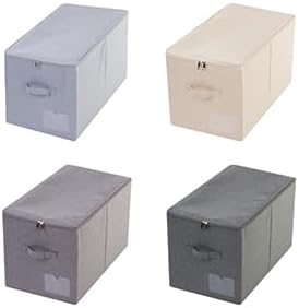 iwill CREATE PRO Pack of 2, Zip Lidded Wardrobe Storage Bins, Collapsible - Image 7