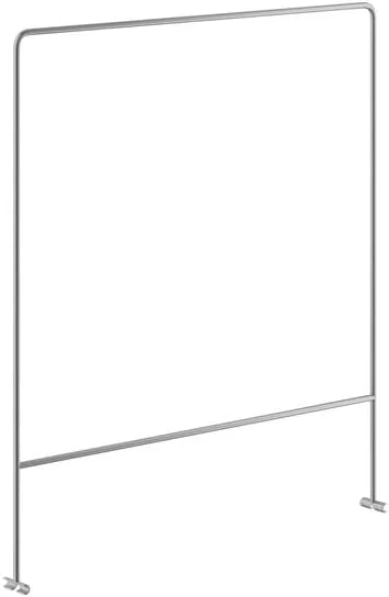 Chrome Wire Shelf Divider, 18 x 20 Inches, NSF Listed, by Glownary