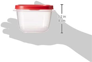 Rubbermaid 7J60 Easy Find Lid Square 2-Cup Food Storage - Image 2