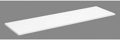ClosetMaid SuiteSymphony Wood Top Closet Shelf, 48-Inch Wide, Pure White - Image 4