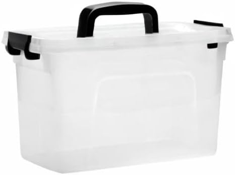 6 Quart Clear Storage Latch Box/Bins - Image 9
