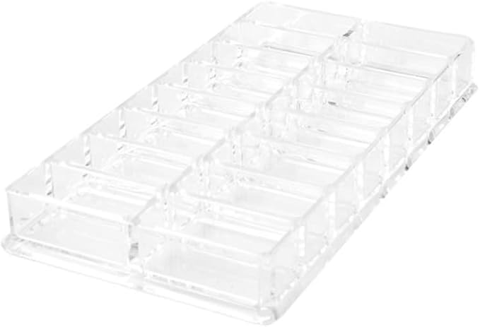 Acrylic Eyeshadow Makeup Organizer 16 Space Cosmetic Storage Container Clean - Image 7