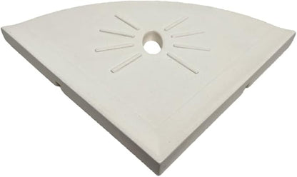 Tenedos Resin Decor 8 inch Corner Bathroom Shower Shelf Tile Flatback Wall - Image 6