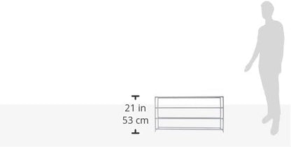 Whitmor 4 Tier 20 Pair Floor Shoe Rack - Image 8