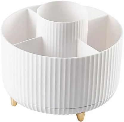 Makeup Brushes Holder Organizer, 360° Rotating Cosmetic display cases by OSIKINFASHION