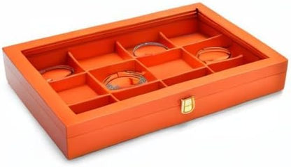 Oirlv Premium Leather Jewelry Organizer Tray - Image 10
