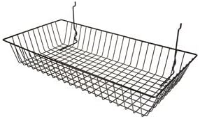 Only Garment Racks #5624B Black Wire Baskets - Image 4